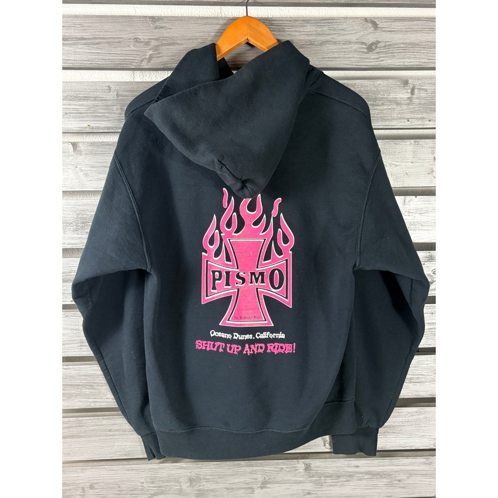Vtg Jerzees Pismo Beach Oceano Dunes California Hoodie Sweatshirt Mens M shirt